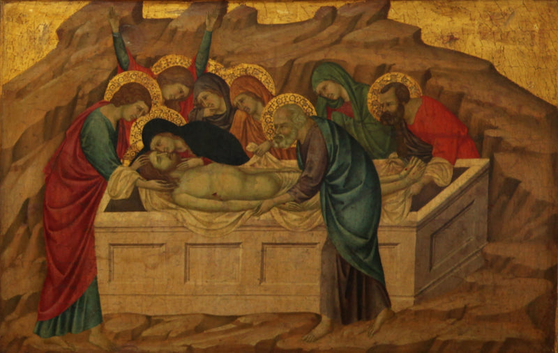 Kristuksen hautaaminen - Ugolino di Nerio