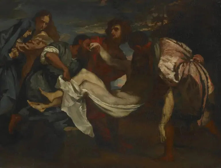 Hautaaminen - Théodore Géricault
