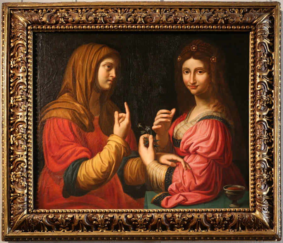 Nöyryys ja turhamaisuus - Bernardino Luini