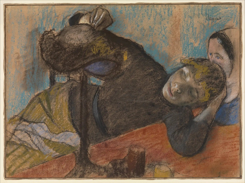 Hattukauppias - Edgar Degas