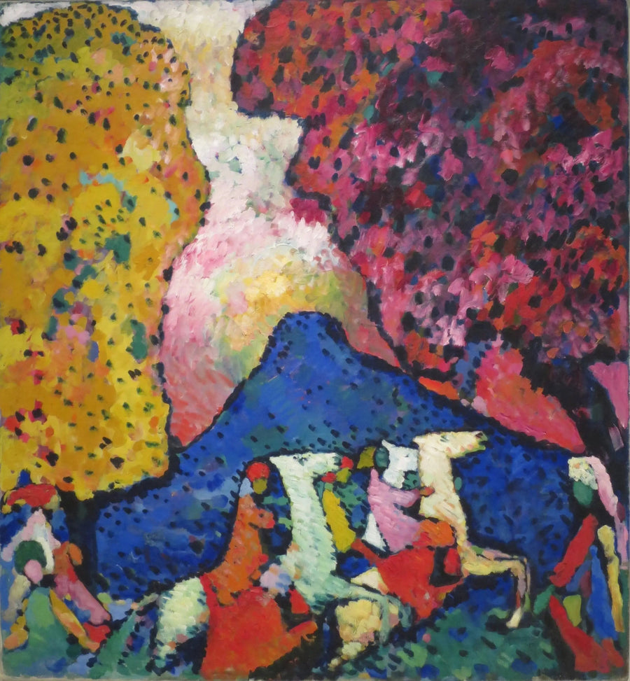 Sininen vuori - Vassily Kandinsky