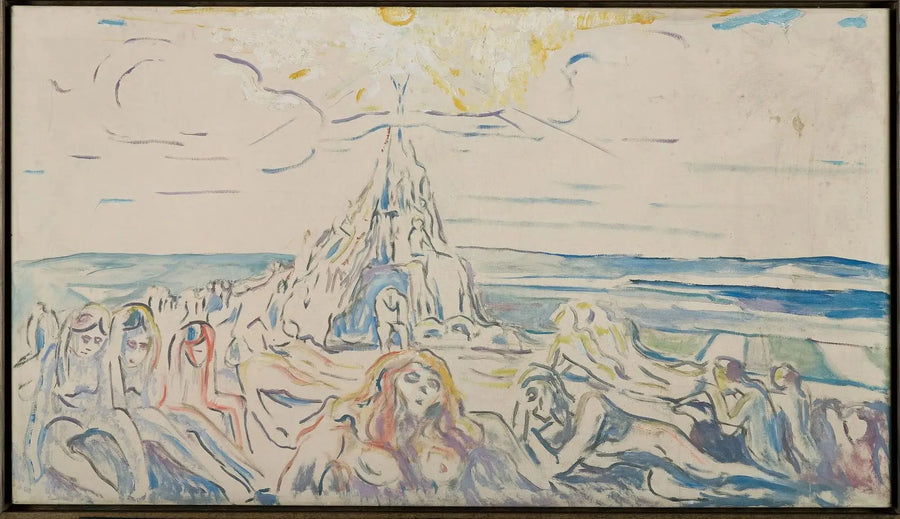 Inhimillinen vuori - Edvard Munch