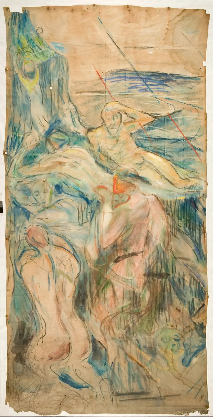 Inhimillinen vuori: oikea osa - Edvard Munch