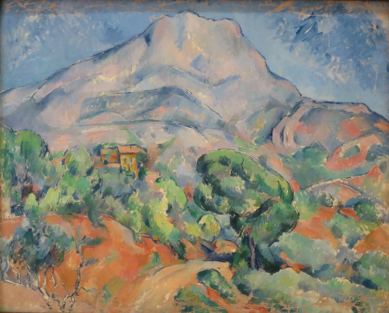 Pyhä-Victoire-vuori Tholonetin tien yläpuolella - Paul Cézanne