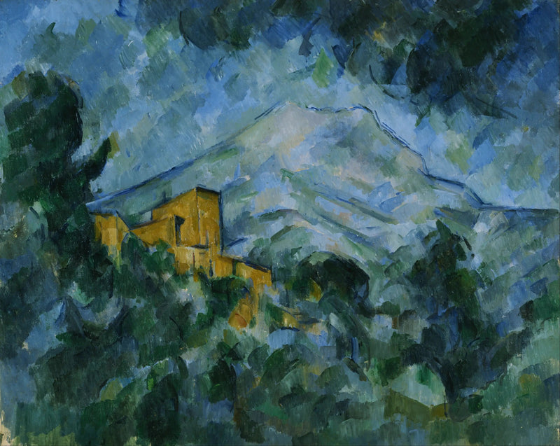 Pyhä-Victoire-vuori ja Château Noir - Paul Cézanne