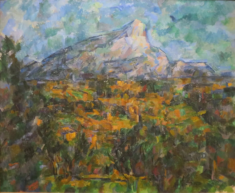 Pyhän Viktorian vuori Lauvesin näkymästä - Paul Cézanne