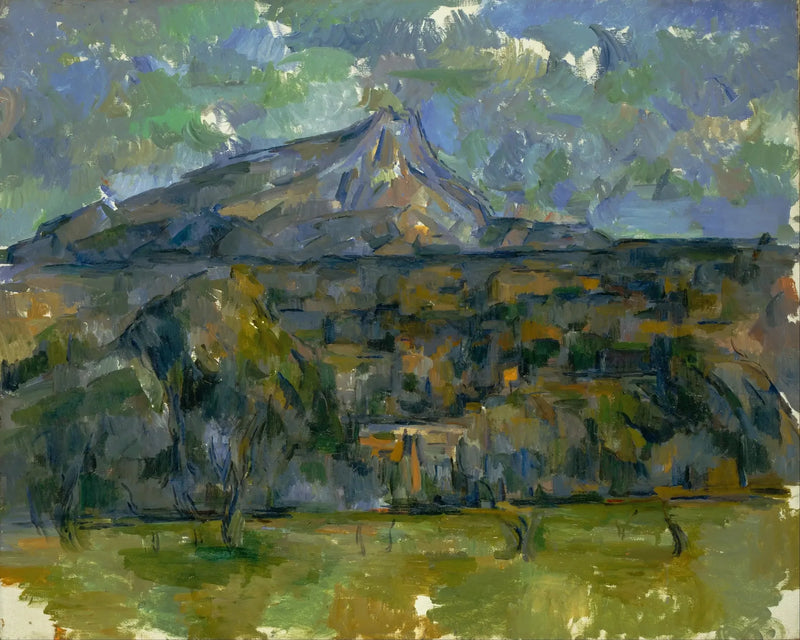 Pyhän Viktorian vuori Lauvesin näkymästä - Paul Cézanne