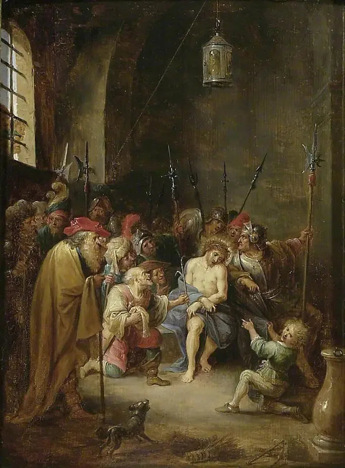 Kristuksen pilkka - David Teniers nuorempi