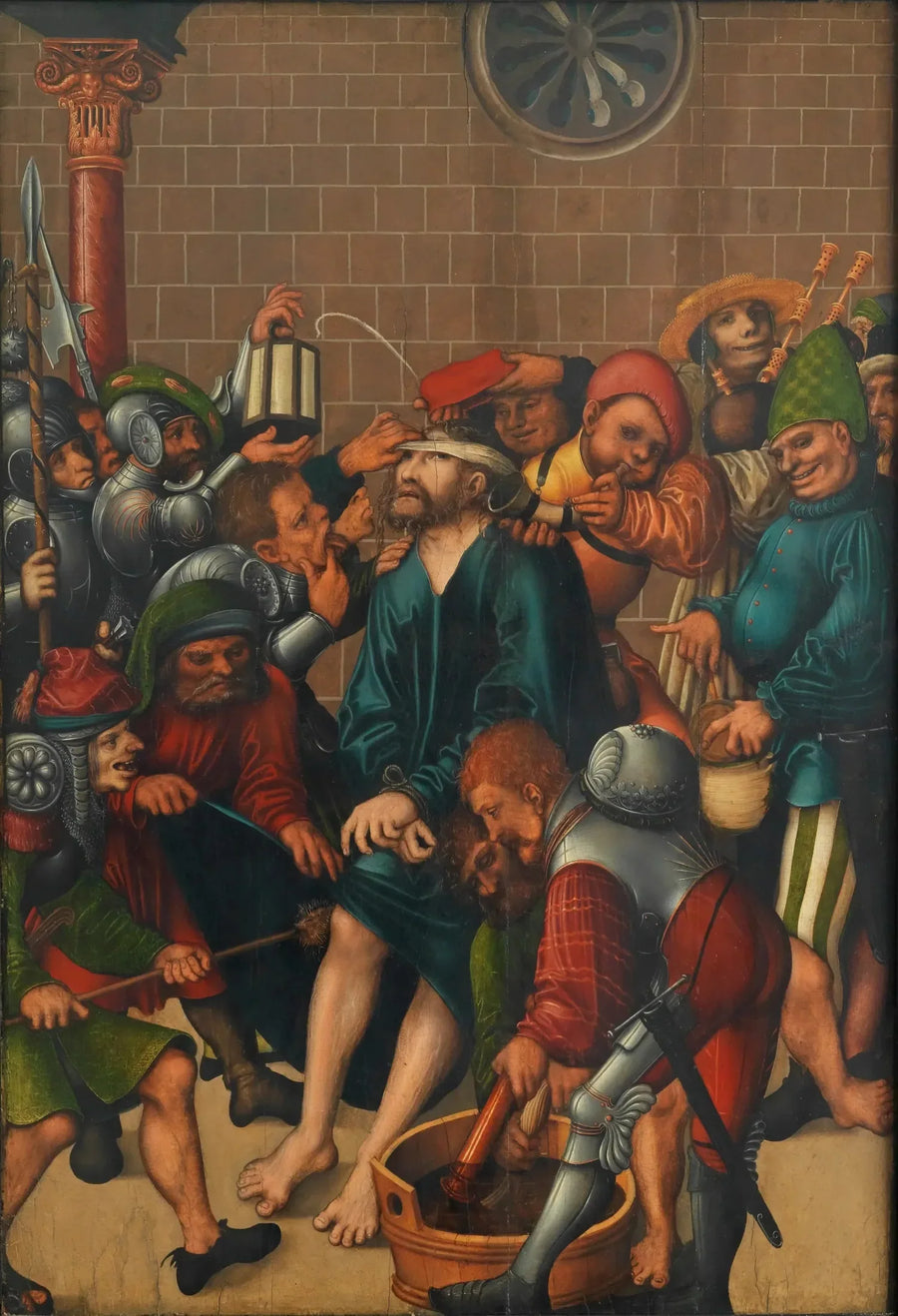 Kristuksen pilkkaus - Lucas Cranach vanhempi