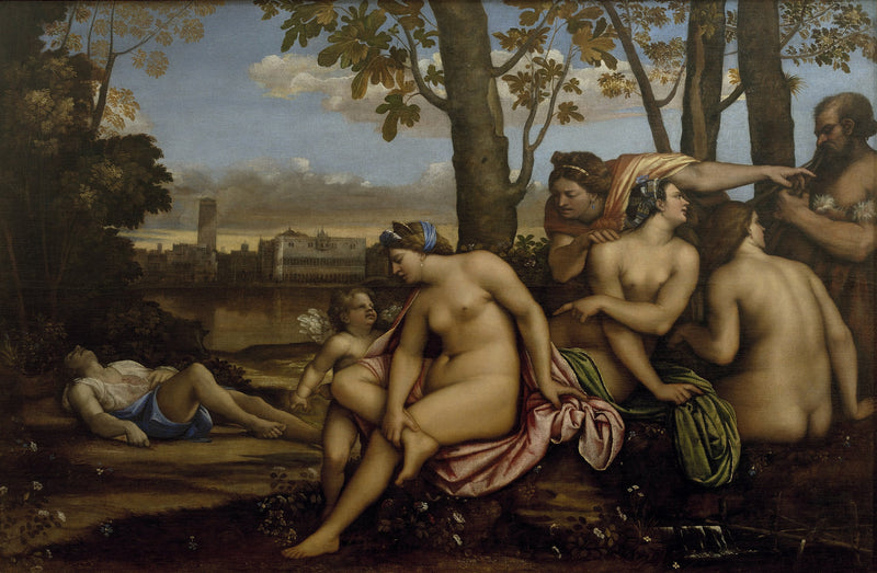 Adonin kuolema - Sebastiano del Piombo