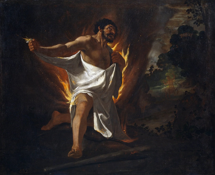Herkulesin kuolema - Francisco de Zurbarán