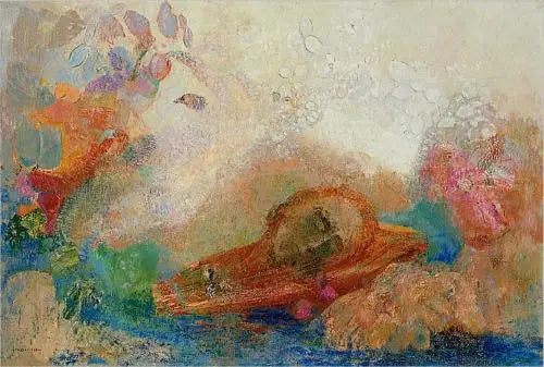 La Mort d'Orphée - Odilon Redon image 1 tableau peint à l’huile sur toile