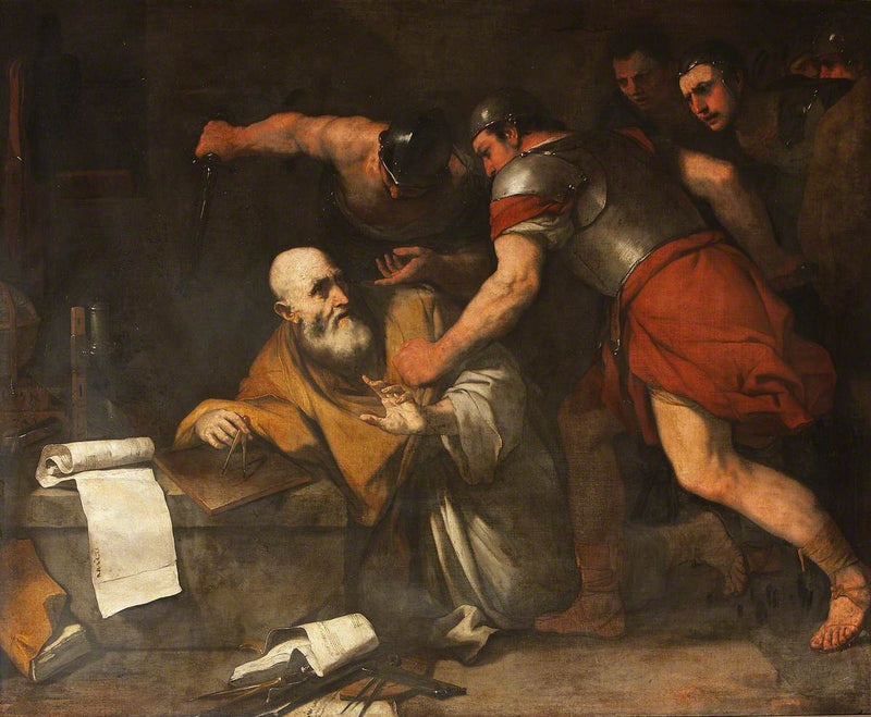 Archimedeen kuolema - Luca Giordano