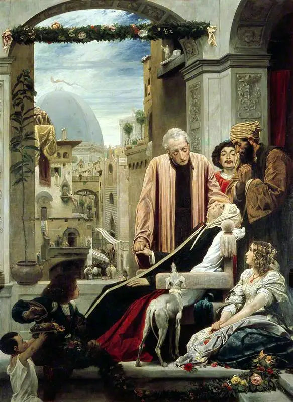 Brunelleschin kuolema - Frederic Leighton