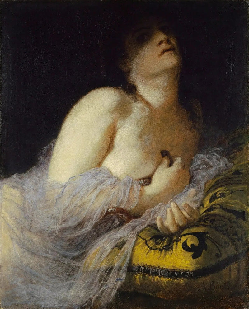 Kleopatran kuolema - Arnold Böcklin