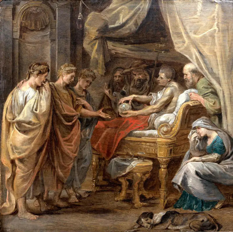 Konstantin suuren kuolema - Peter Paul Rubens