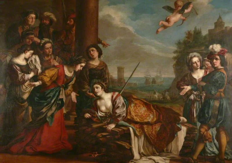 Didonin kuolema - Guercino