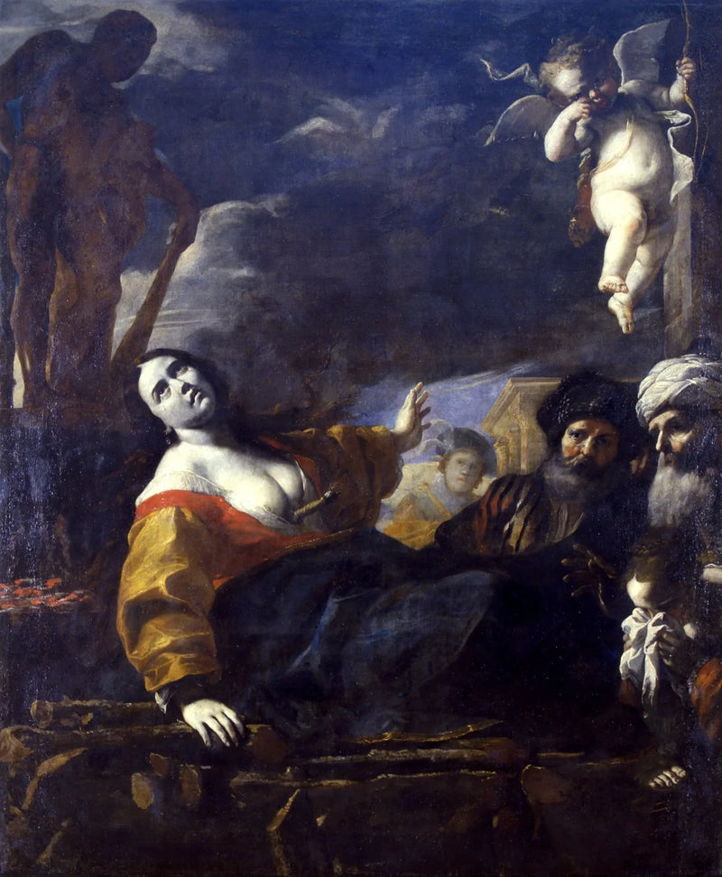 Didonin kuolema - Mattia Preti