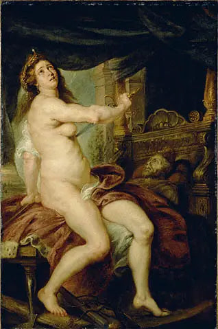 Didonin kuolema - Peter Paul Rubens