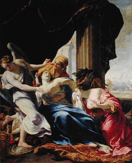 Didonin kuolema - Simon Vouet