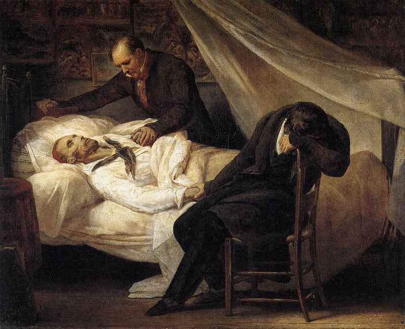 Géricault'n kuolema - Ary Scheffer