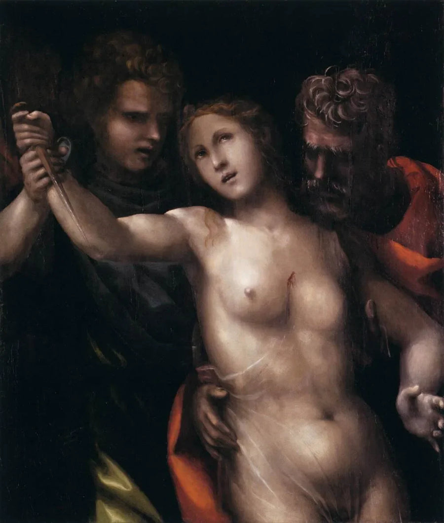 Lucretian kuolema - Il Sodoma (Giovanni Antonio Bazzi)