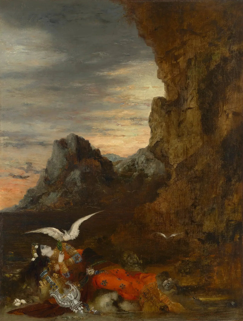 Sapfon kuolema - Gustave Moreau
