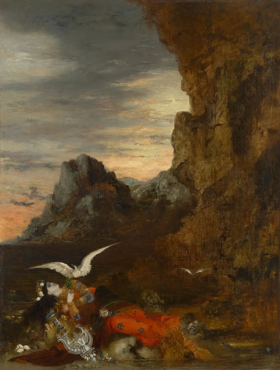 Sapfon kuolema - Gustave Moreau