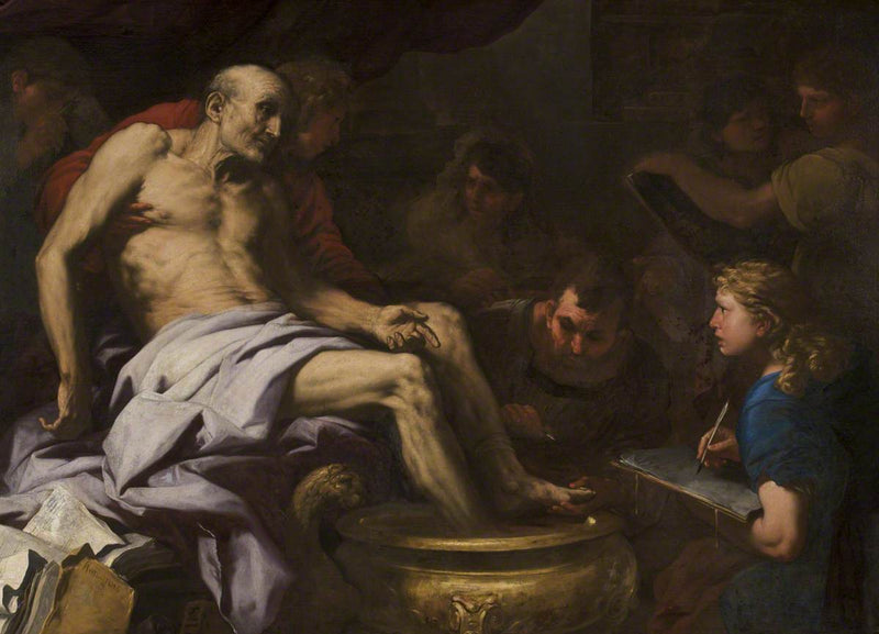 Senequen kuolema - Luca Giordano