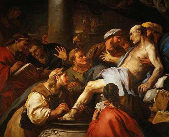 Senequen kuolema - Luca Giordano