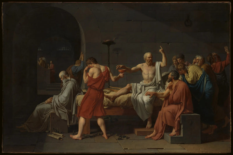 Sokratin kuolema - Jacques-Louis David