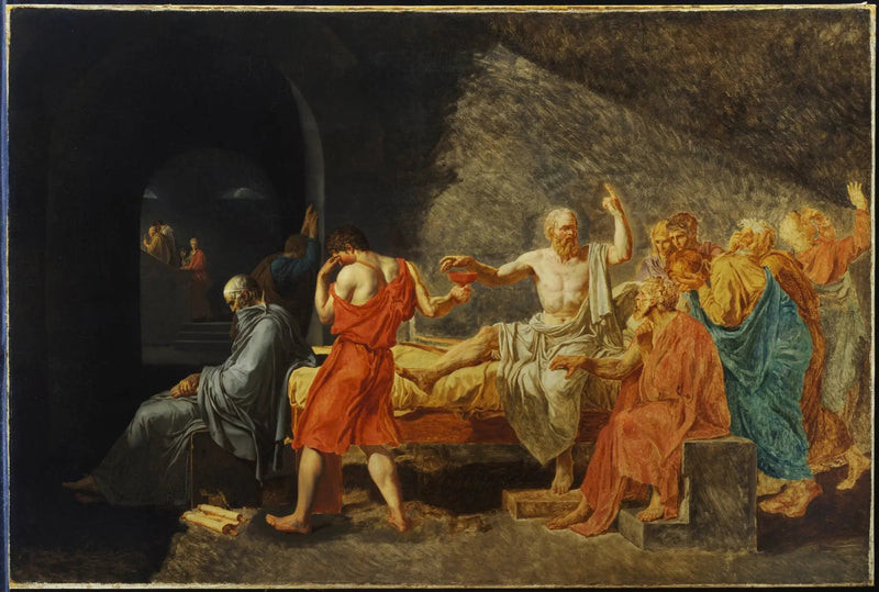 Sokratesin kuolema - Jacques-Louis David