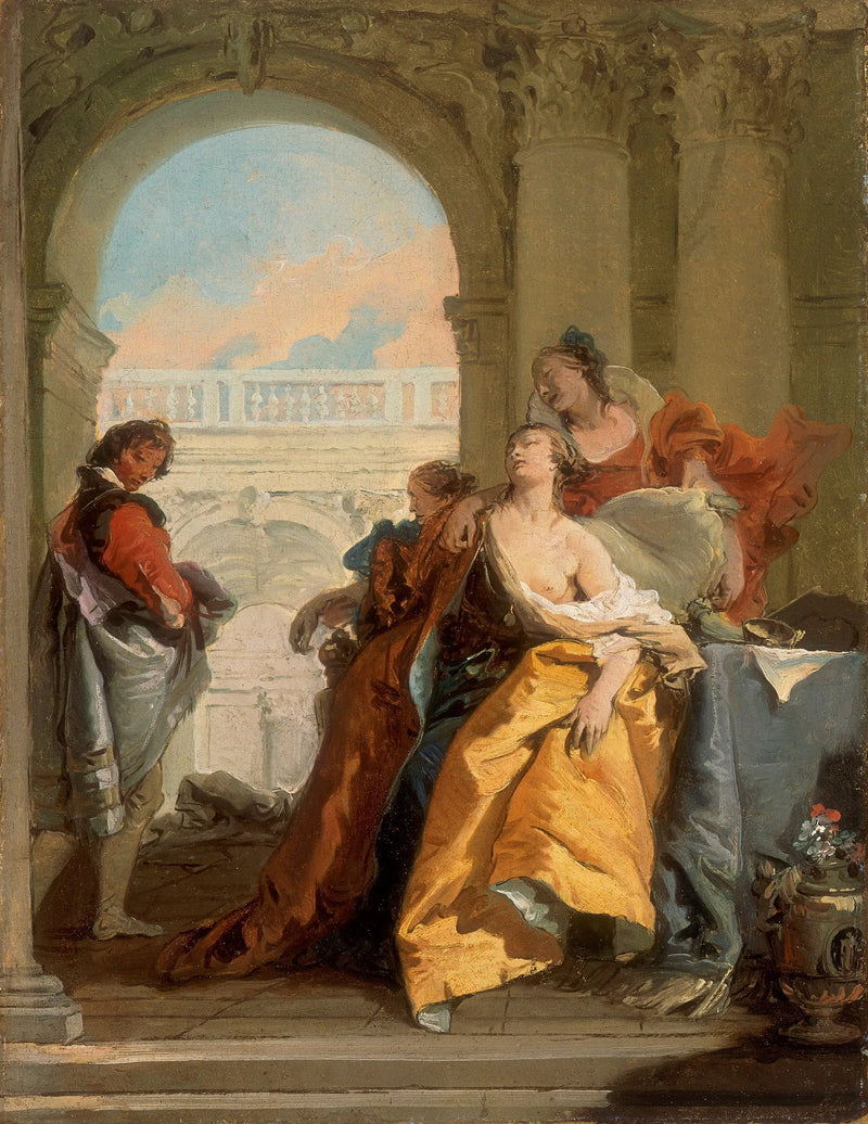 Sophonin kuolema - Giovanni Battista Tiepolo