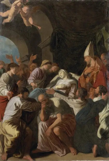 Neitsyt Marian kuolema - Nicolas Poussin