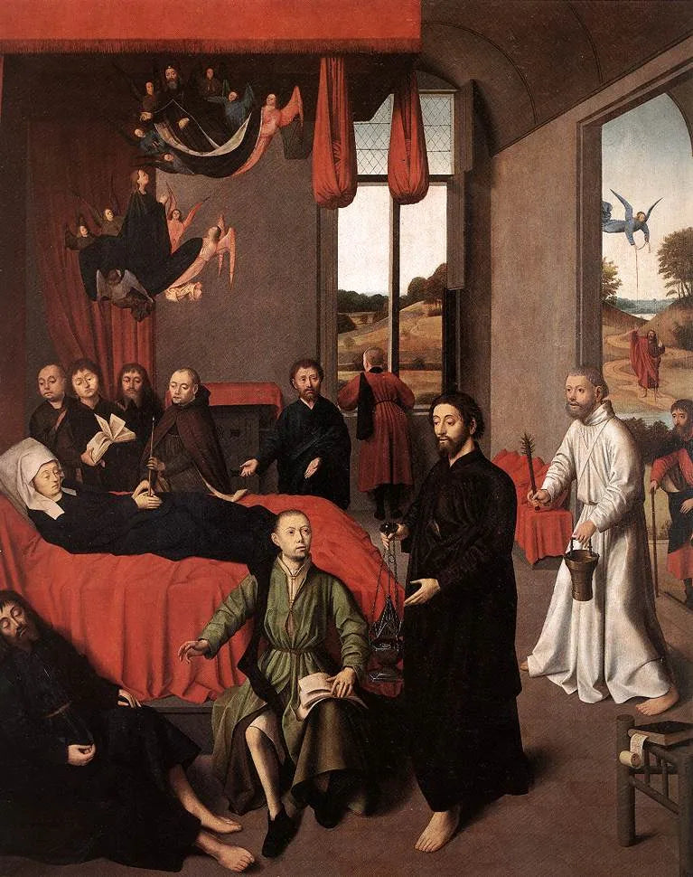 Neitsyt Marian kuolema - Petrus Christus