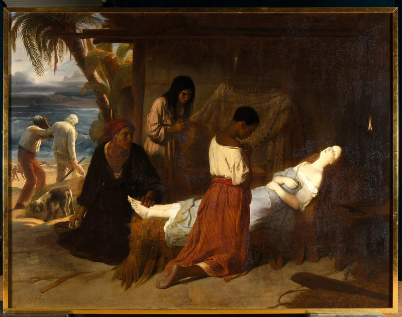 Virginien kuolema - Émile Signol