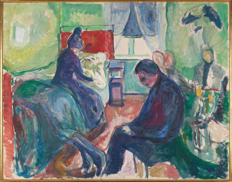 Boheemin kuolema - Edvard Munch