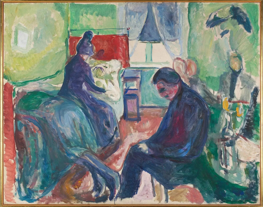 Boheemin kuolema - Edvard Munch