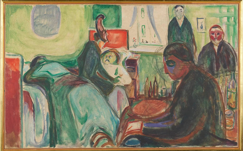Boheemin kuolema - Edvard Munch