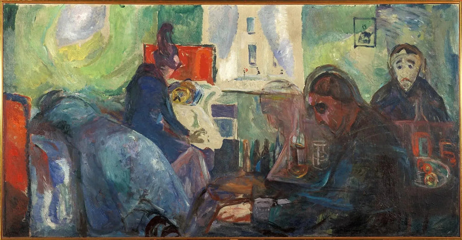 Boheemin kuolema - Edvard Munch