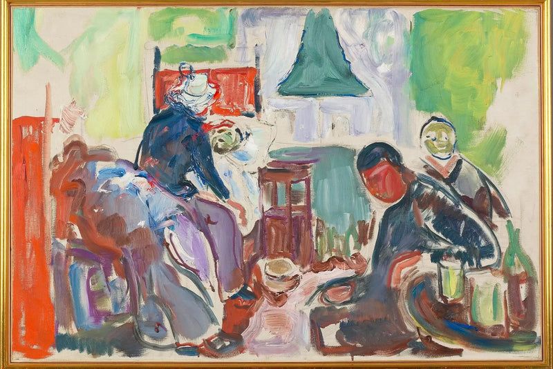 Boheemin kuolema - Edvard Munch