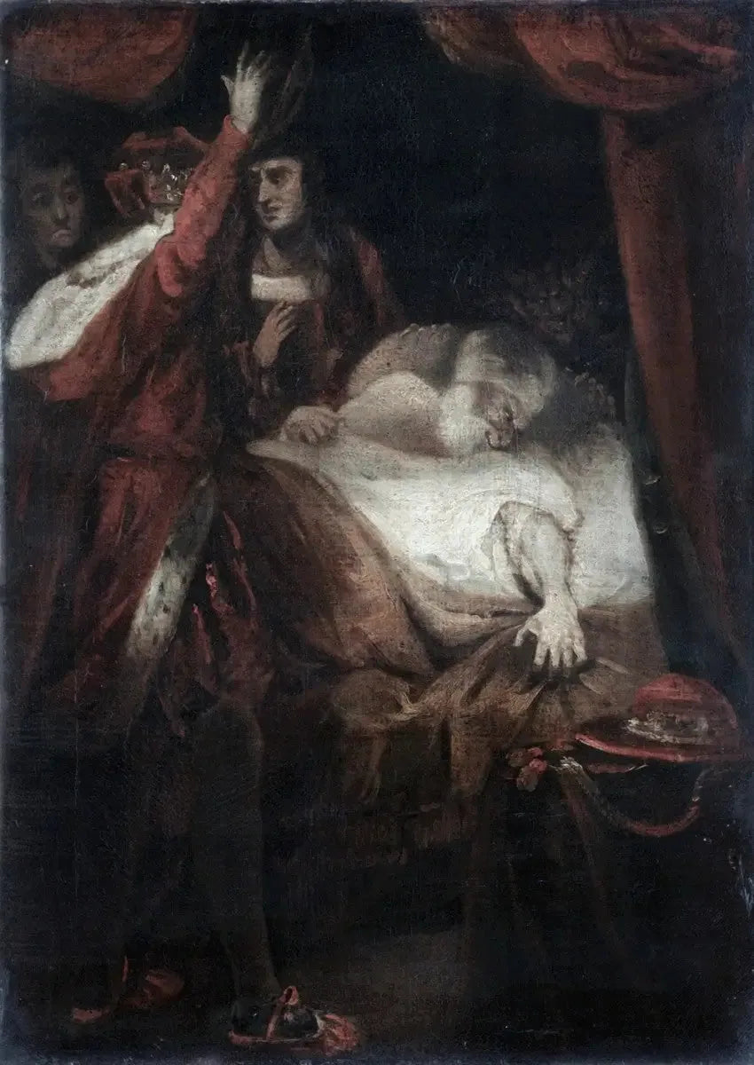 Kardinaali Beaufortin kuolema - Joshua Reynolds