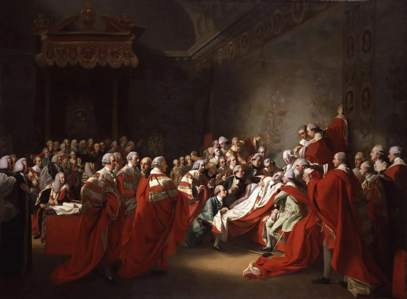 Chathamin kreivin kuolema - John Singleton Copley