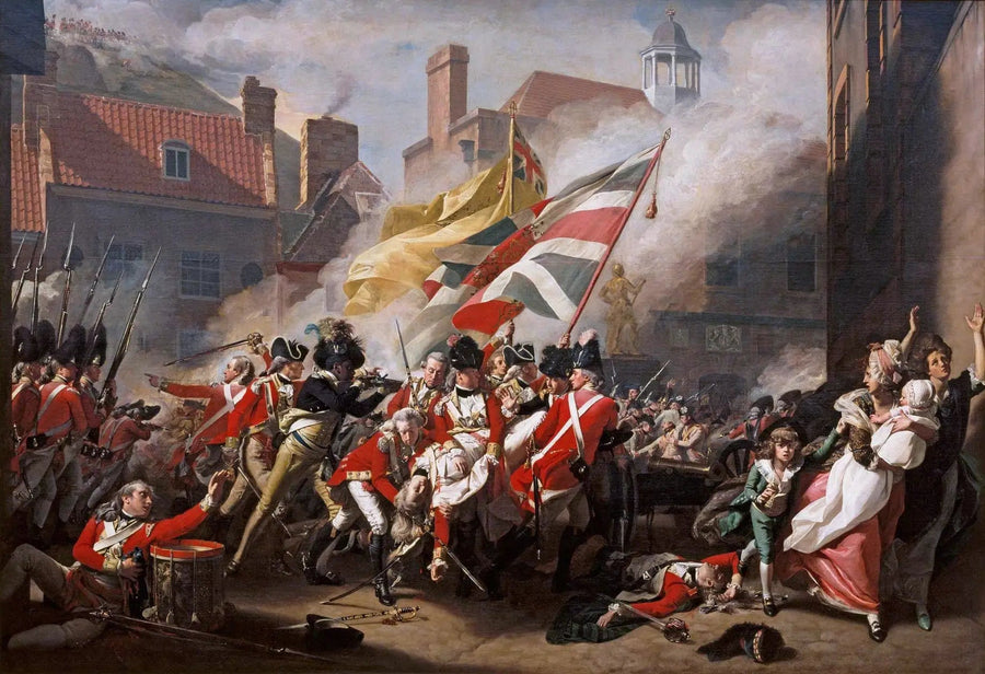 Major Peirsonin kuolema, 6. tammikuuta 1781 - John Singleton Copley
