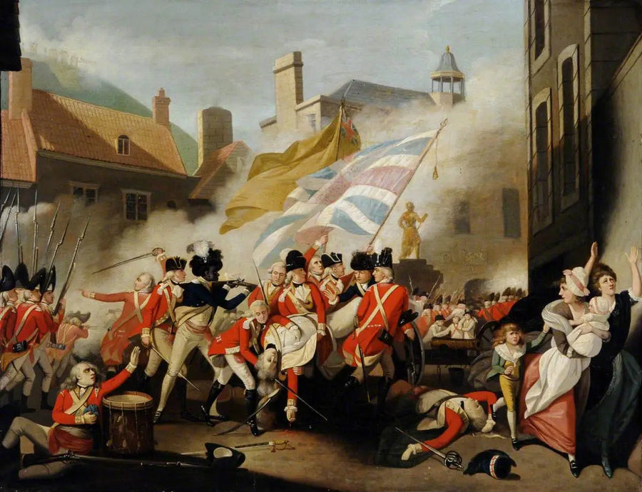 Major Peirsonin kuolema, 6. tammikuuta 1781 - John Singleton Copley