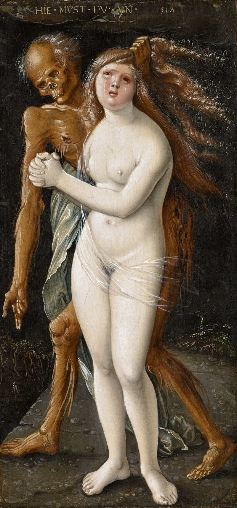 Kuolema ja nuori nainen (Baldung) - Hans Baldung Grien