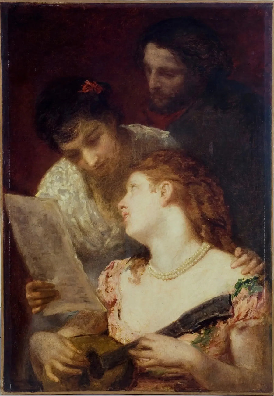 Musiikki (musiikkijuhla) - Mary Cassatt