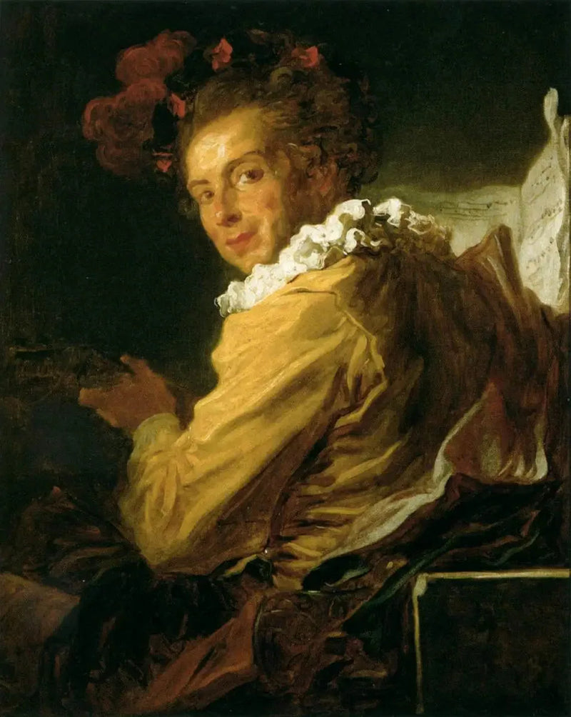Musiikki - Muotokuva herra de la Bretèche - Jean-Honoré Fragonard