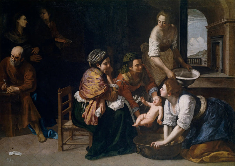 Pyhän Johanneksen syntymä - Artemisia Gentileschi