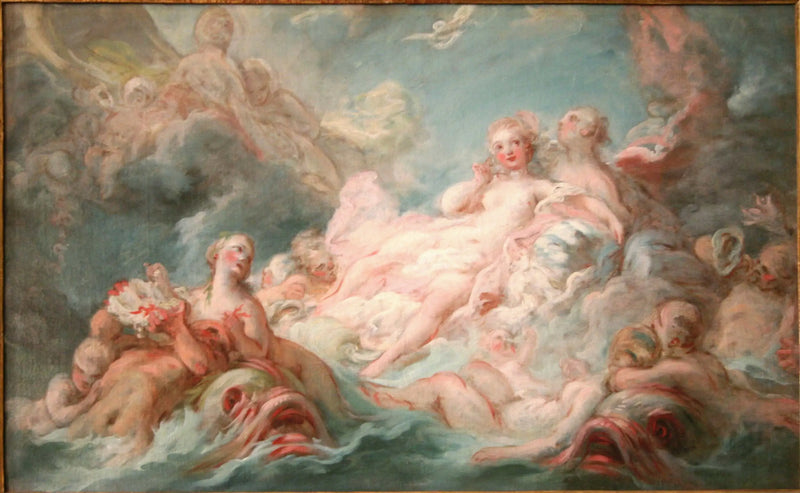 Veenuksen syntymä - Jean-Honoré Fragonard